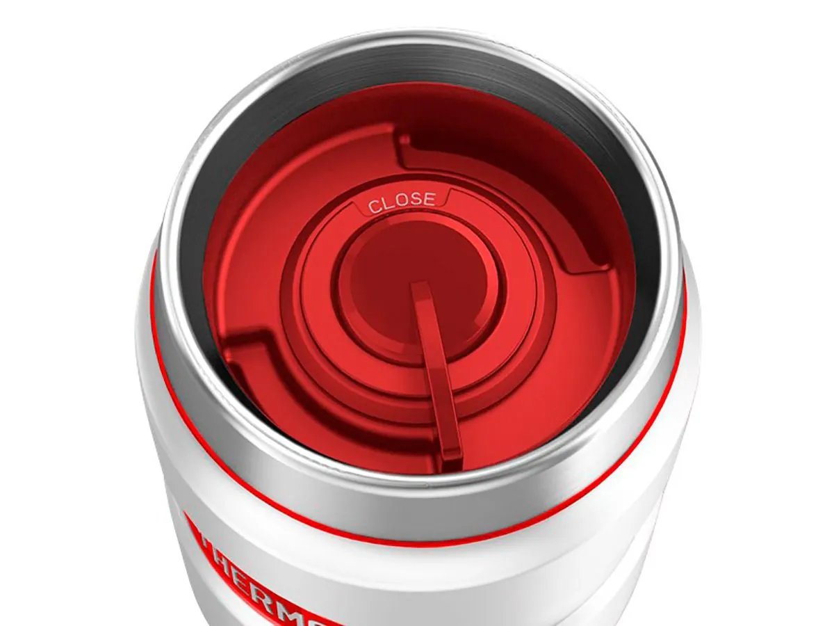 Термос для напитков (термокружка) THERMOS SK-1005 RCMW 0.47L, белый
