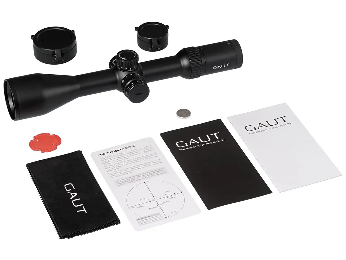 Прицел Gaut  Obsidian 2-16x50 SF, сетка 31 (Half MD)