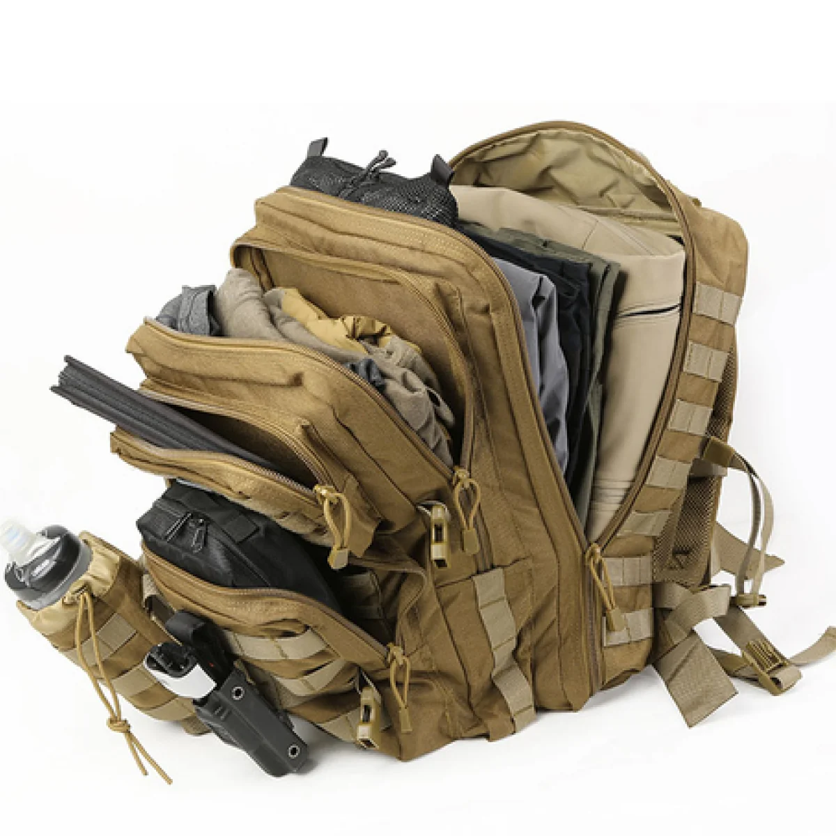 Тактический рюкзак Emersongear 45L seven day large capacity multi purpose backpack includes water bag accessory bag