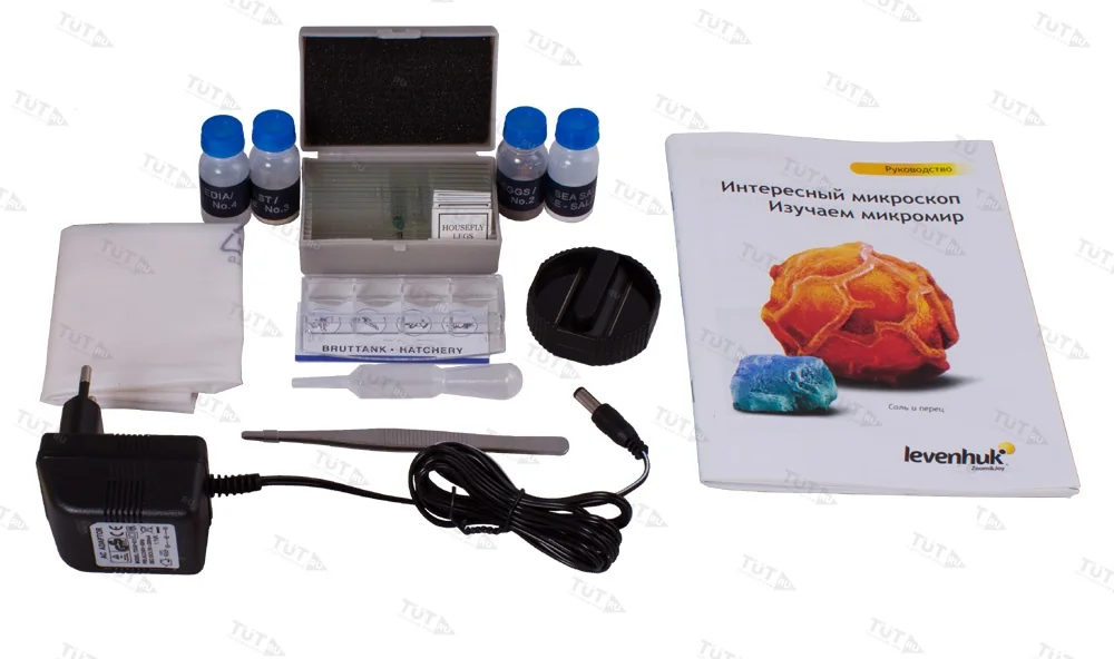 Микроскоп Levenhuk Rainbow D50L PLUS, 2 Мпикс, Moonstone\Лунный камень
