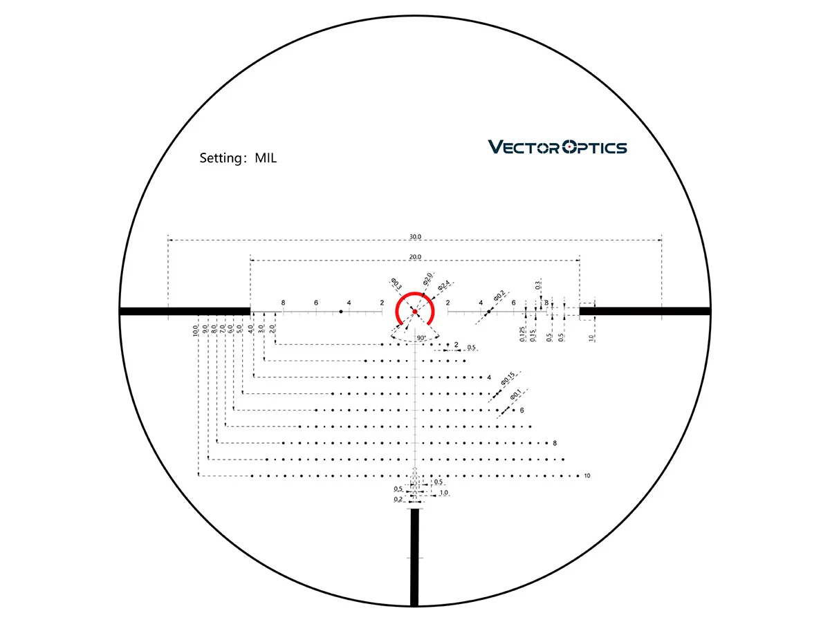 Оптический прицел Vector optics SCFF-32
