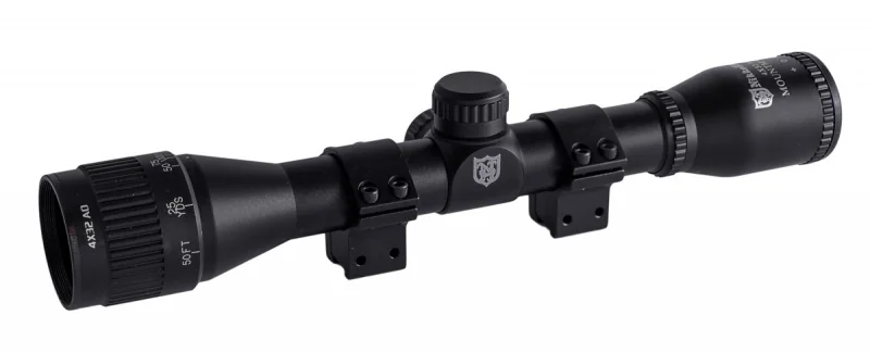 Оптический прицел Nikko Stirling серии MOUNTMASTER 4x32 AO, halfmil-dot, без подсветки