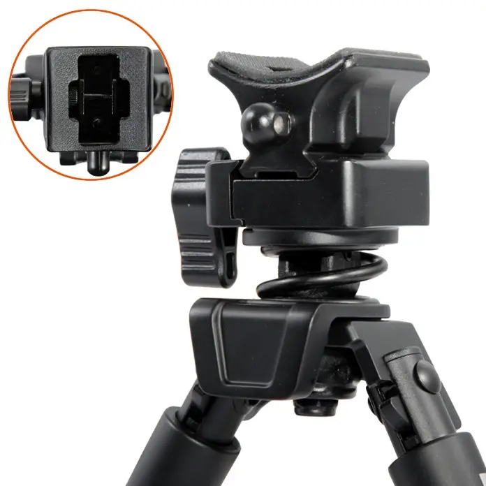 Сошки Vanguard EQUALIZER 1QS, складн.- длина 260(полн.),180(слож.), алюм., на антабку и Weaver