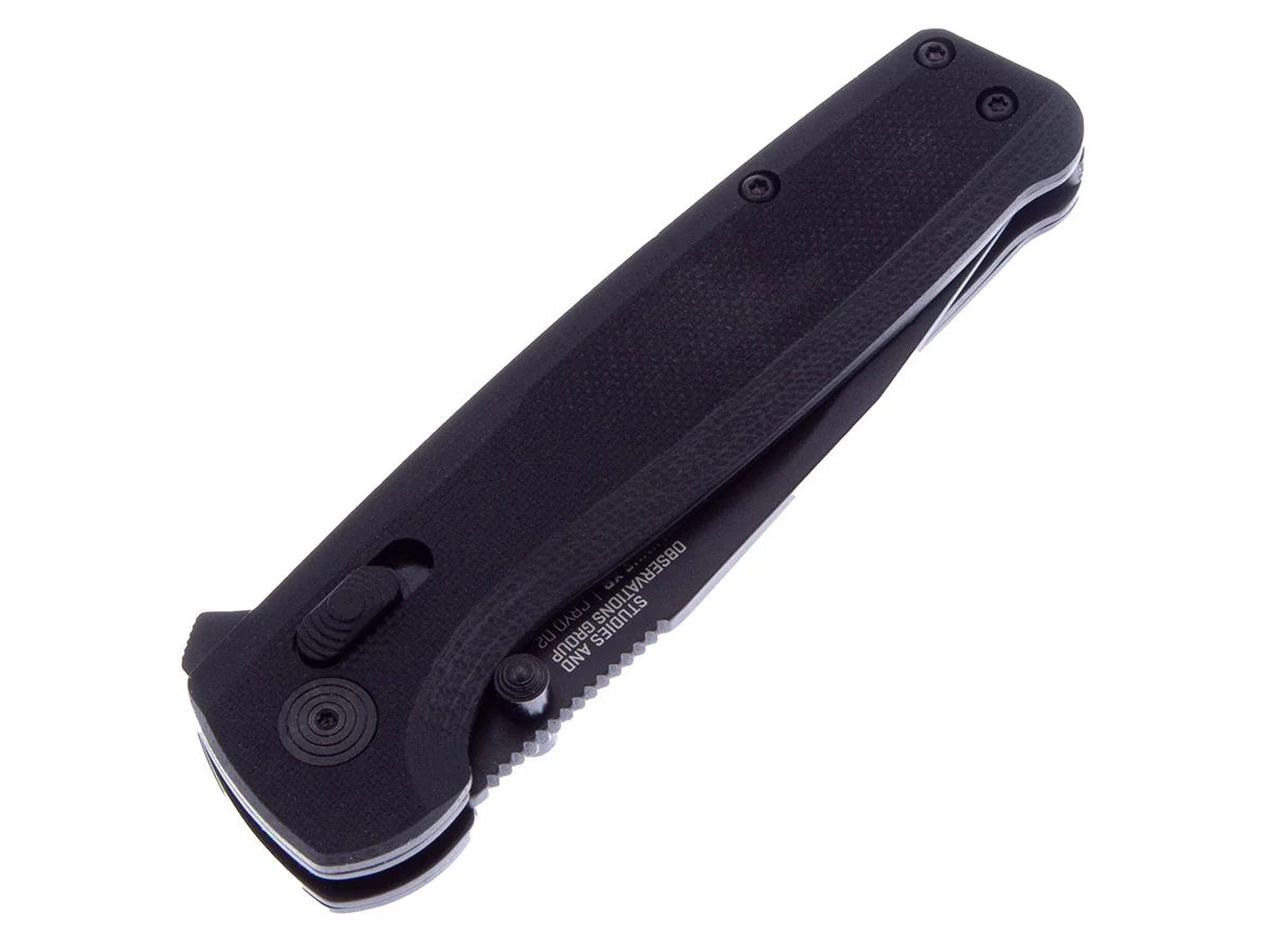 Нож складной SOG Terminus XR G10 Black, сталь D2, рукоять G10