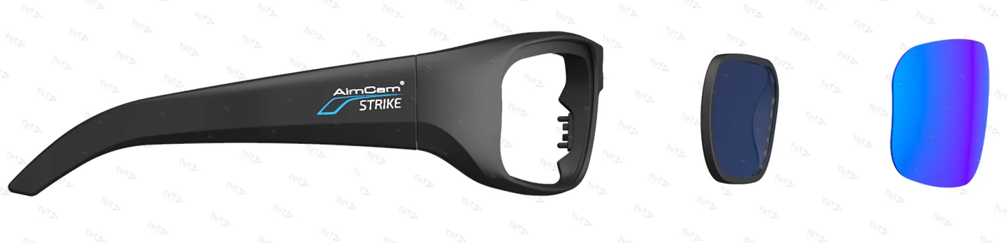 Очки с камерой AimCam Strike Standard Kit (Black, 128GB)