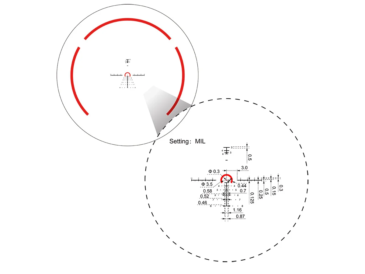 Оптический прицел Vector optics SCFF-60