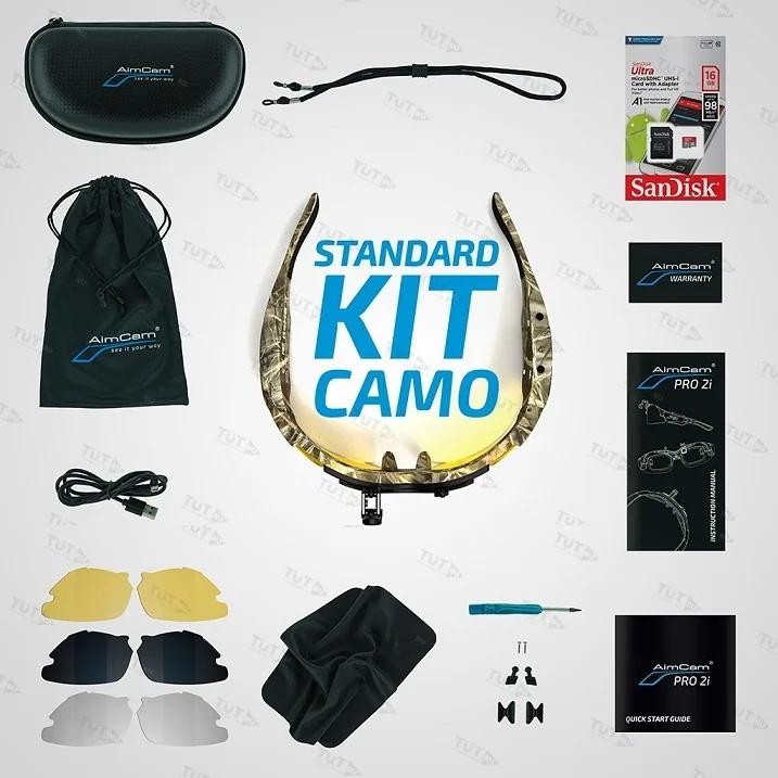 Очки с камерой AimCam Pro2i Standard (Camo)