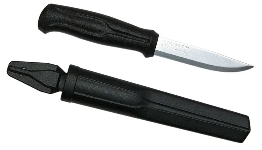 Нож Morakniv No. 510, углеродистая сталь, чёрный