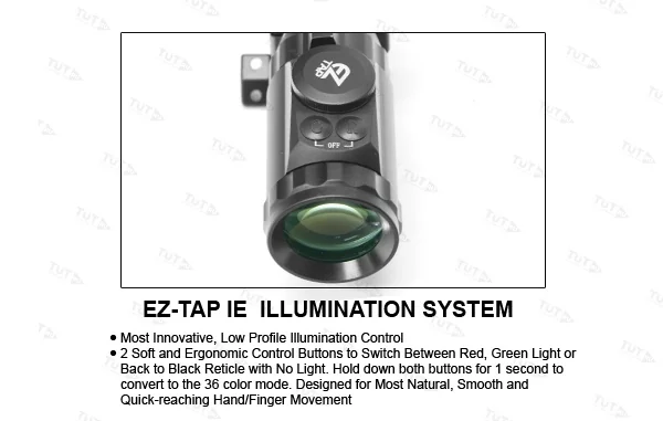 Оптический прицел Leapers True Hunter IE 3-9x40, 25.4 мм, AO, MilDot, подсв., кольца на Weaver/Picat