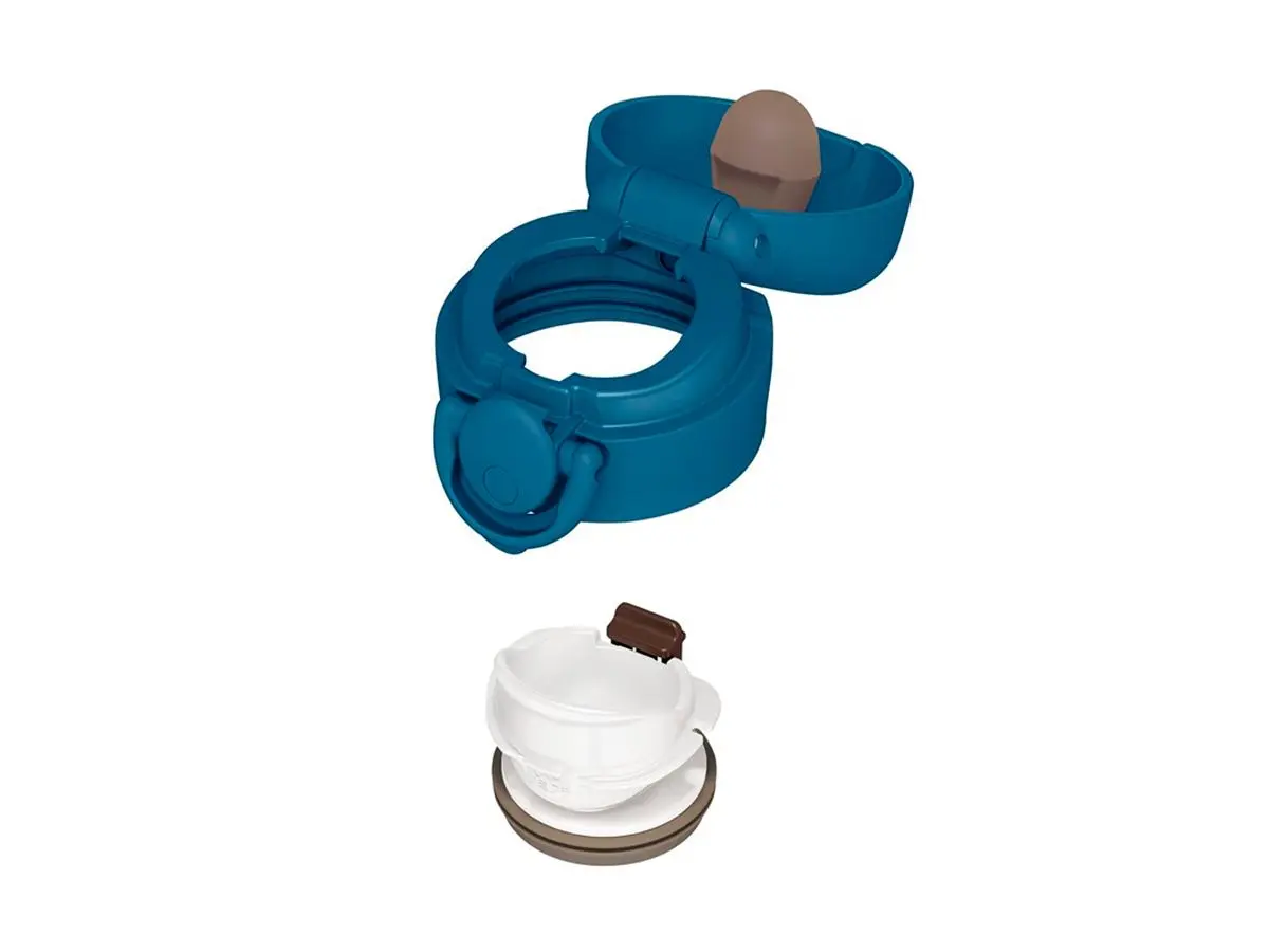 Термокружка THERMOS JNR-502 LTD BLG 0.5L, откидной механизм, голубой