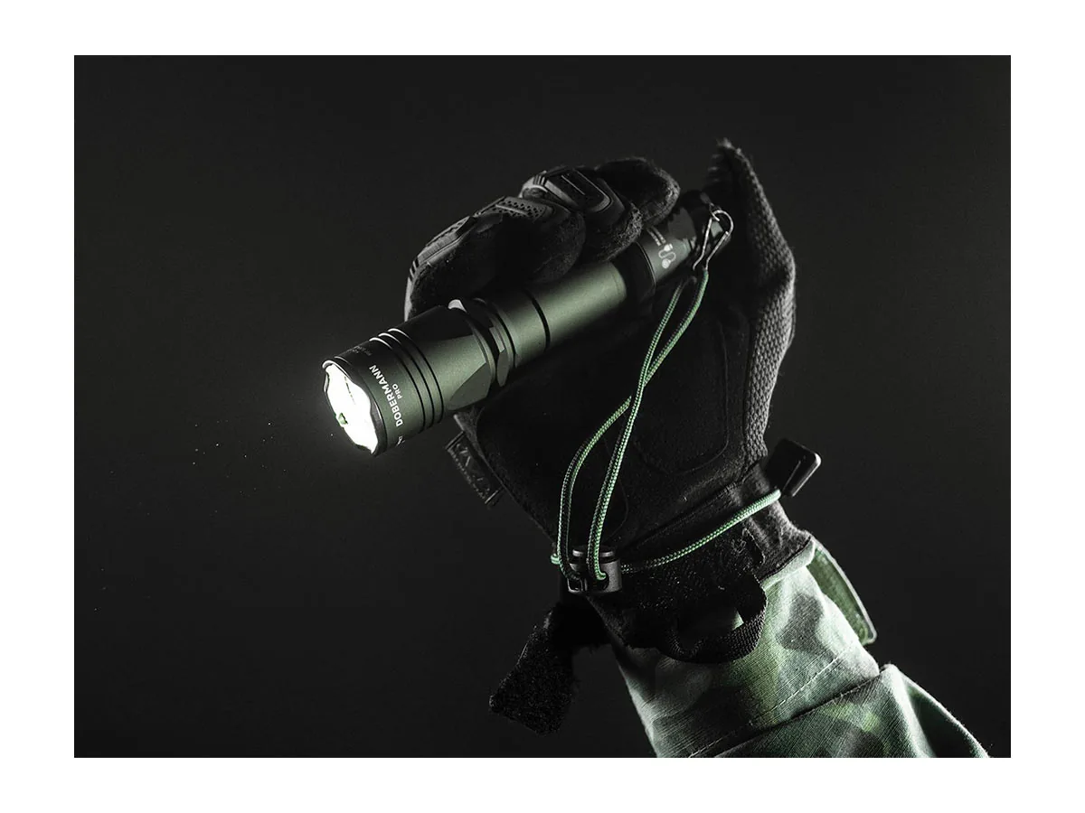 Фонарь ARMYTEK DOBERMANN PRO MAGNET USB OLIVE (Теплый свет)