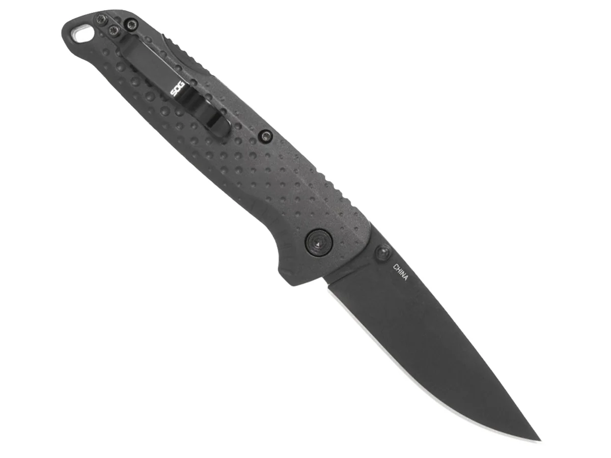 Нож складной SOG Adventurer LB Blackout, сталь 5Cr15MoV,рукоять GRN,блистер