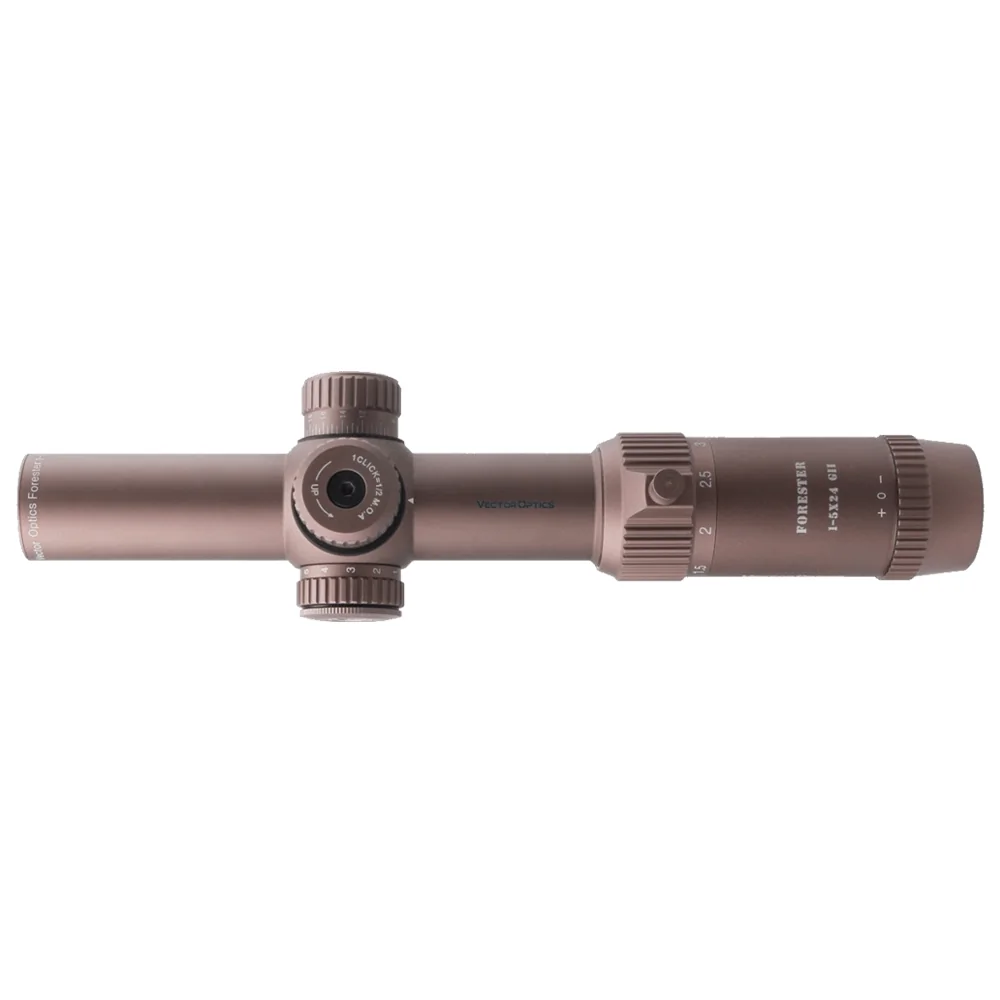 Оптический прицел Vector Optics 30мм SFP Forester 1-5x24 GenII Coyote FDE