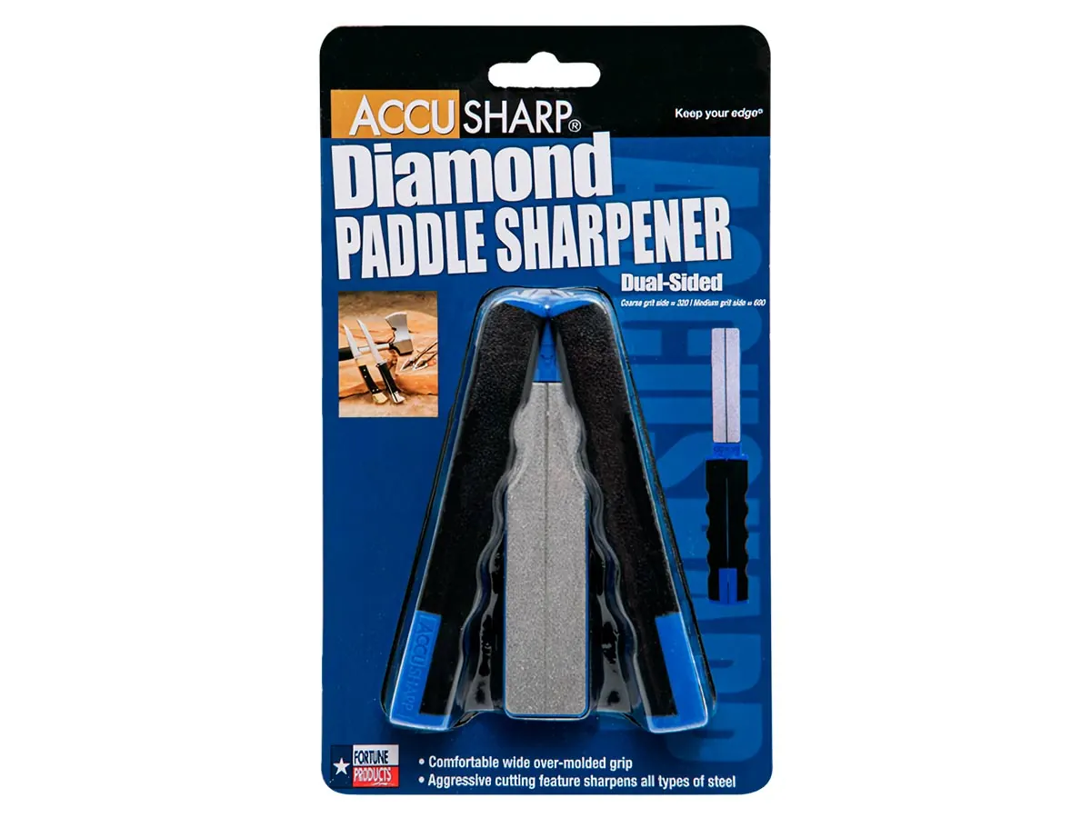 Точилка для ножей AccuSharp Diamond Paddle, складная (320/600)