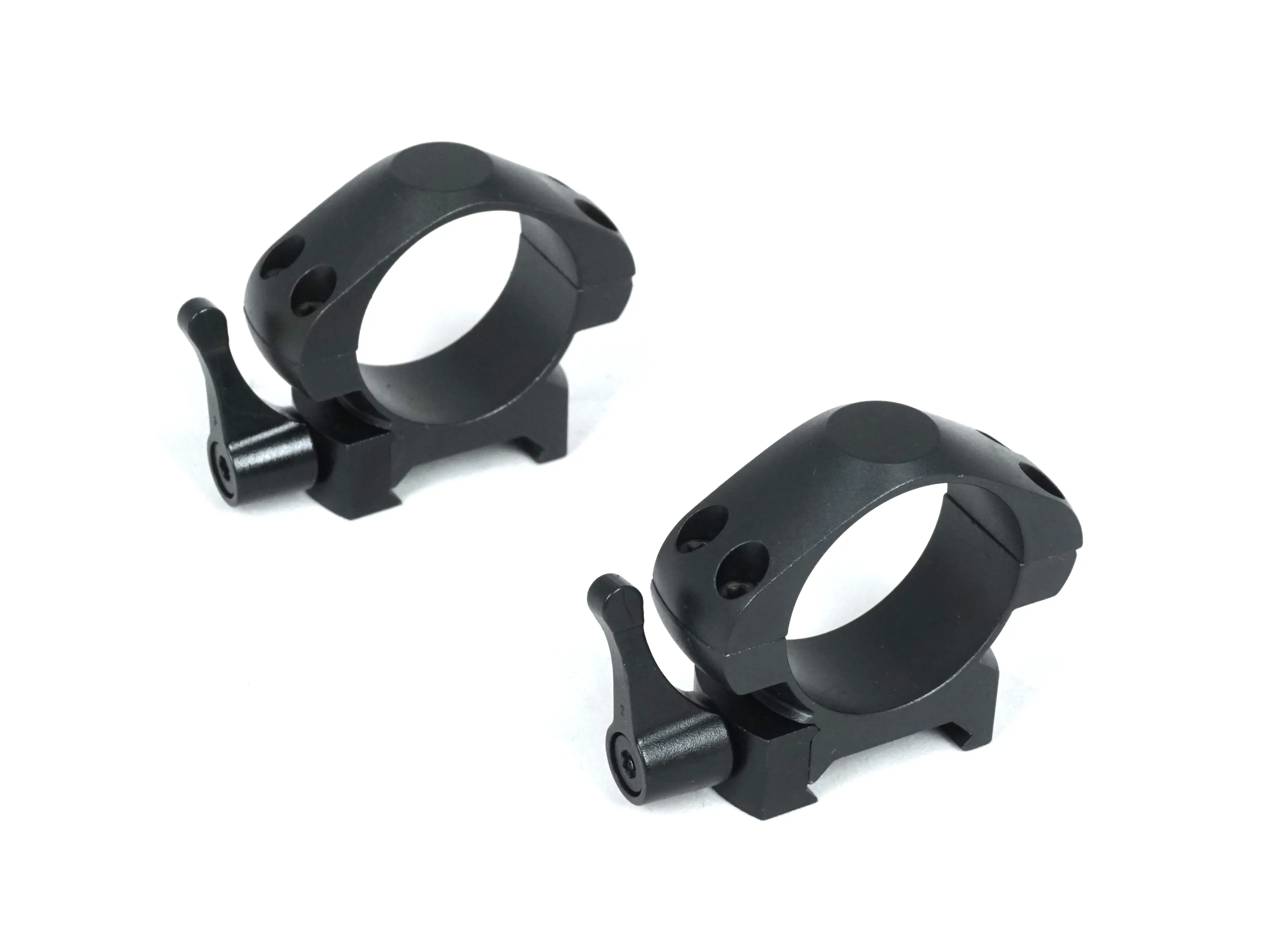 Кольца ARKON 30 мм быстросъемные на weaver / Аркон 30 мм быстросъемные на вивер стальные, низкие