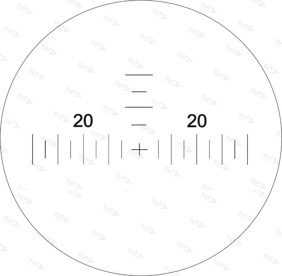 Бинокль БПЦс 12x45 (сетка, рубиновое покрытие линз)