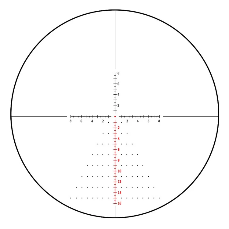Прицел оптический Veber Black Russian 1-6x24 IR (29879)