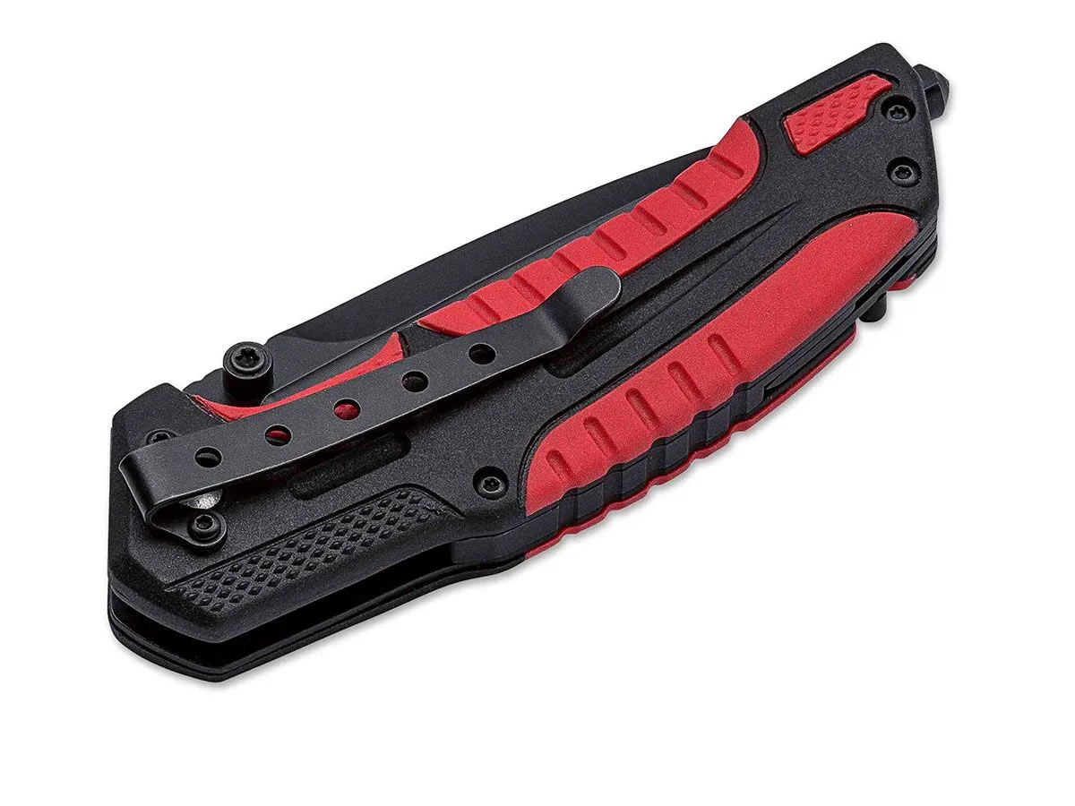 Нож складной Boker Plus Savior, сталь 12С27, рукоять FRN