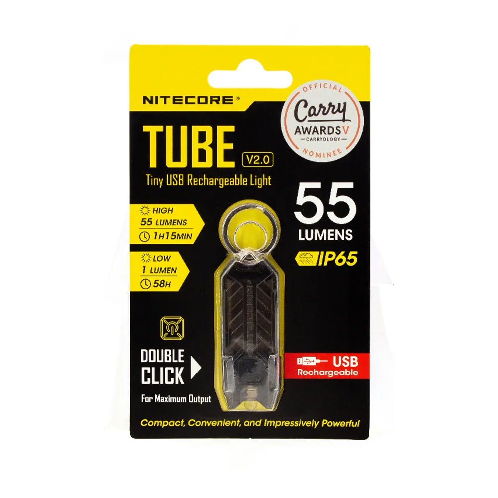 Фонарь брелок Nitecore Tube V2.0