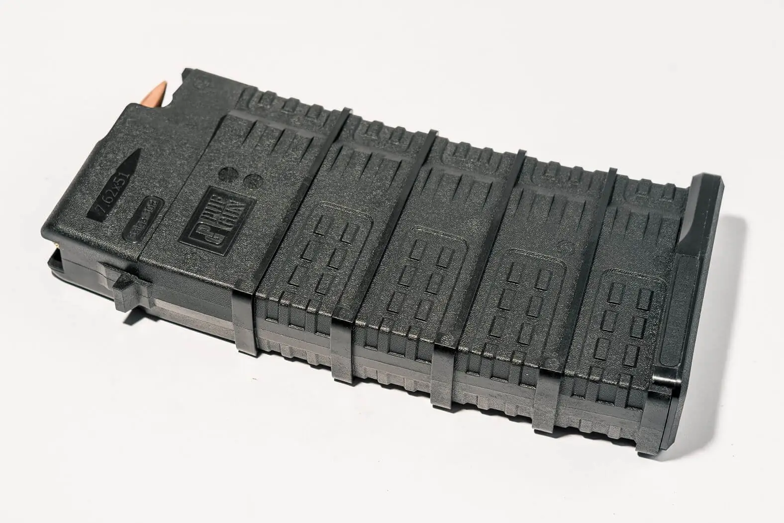 Магазин Pufgun На Сайга-308, 7,62Х51, 25 Патронов, Полимер, Черный, Возможность Укорочения, 188Гр.