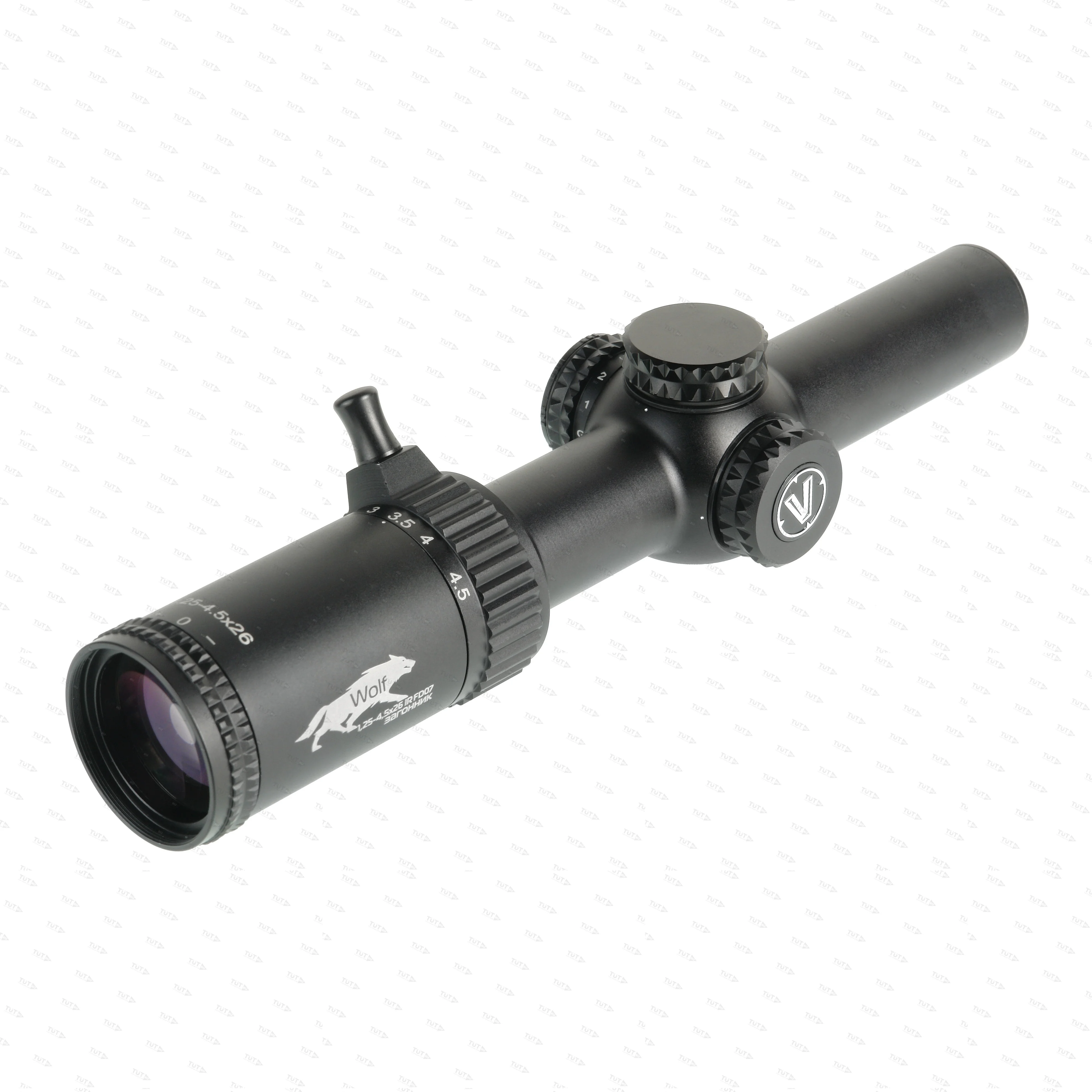 Прицел оптический Veber Wolf 1.25-4.5х26 IR FD07