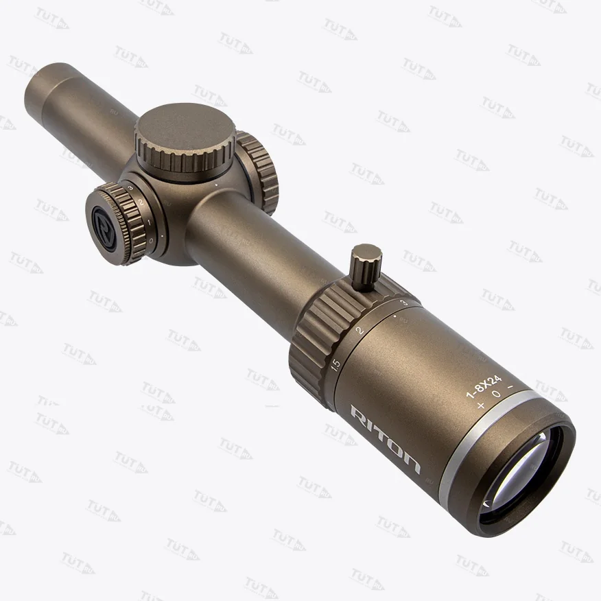 Оптический прицел RITON X3 TACTIX 1-8x24 (FDE)