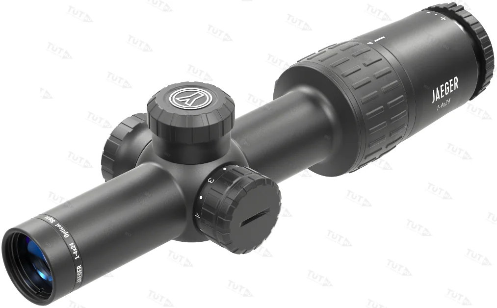 Оптический прицел Yukon Jaeger (Егерь) 1-4х24 с меткой T01i
