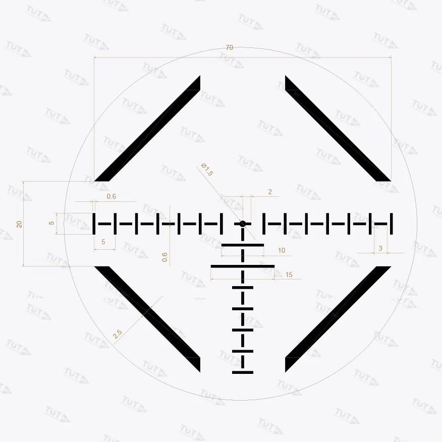 Оптический прицел RITON X5 TACTIX 1-6x24