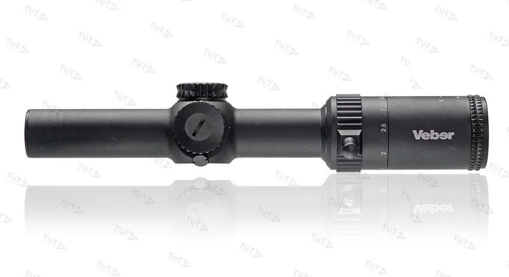 Прицел Veber Wolf 1-4x24 GB DnD с подсветкой