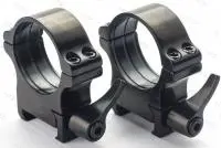 Кольца Rusan быстросъемные Weaver на 40мм H14 рычажные (050-40-14-R)