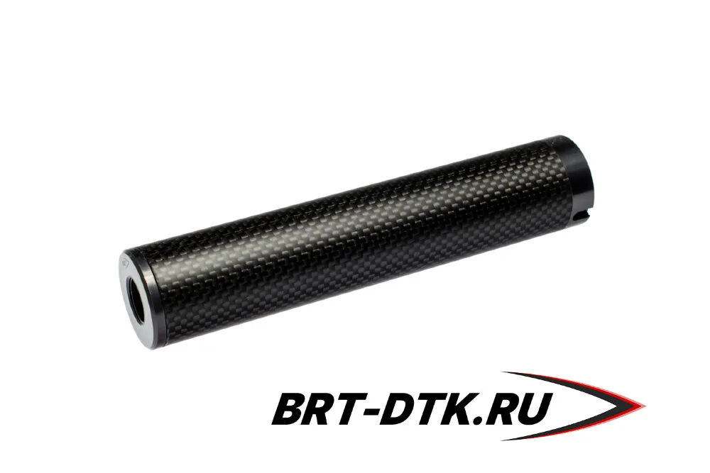 Реактивный ДТКП закрытого типа BRT Москит .22LR (160мм, резьба 1/2"-28 UNEF, .6,5мм, d-30мм)