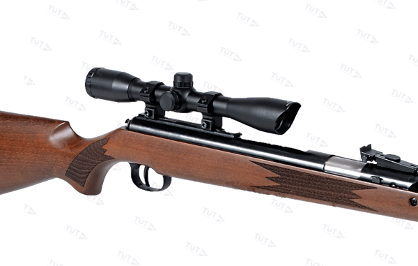 Оптический прицел Leapers True Hunter Classic 4x32 25.4мм, AO, MilDot, б/подсв. кольца на Weaver/Pic