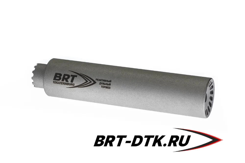 ДТК закрытого типа BRT для Барс ЧЁРН .5,45/223 (170мм, 6 камер, газ./раз. M24x1,5 п/п 7,5мм, d-45мм)