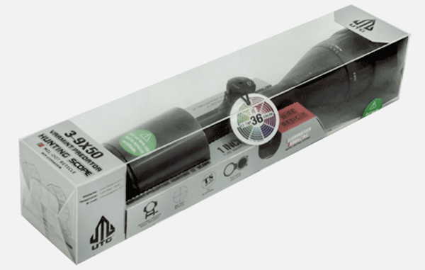 Оптический прицел Leapers True Hunter IE 3-9x50, 25.4 мм, AO, MilDot, кольца на Weaver/Picatinny (SC
