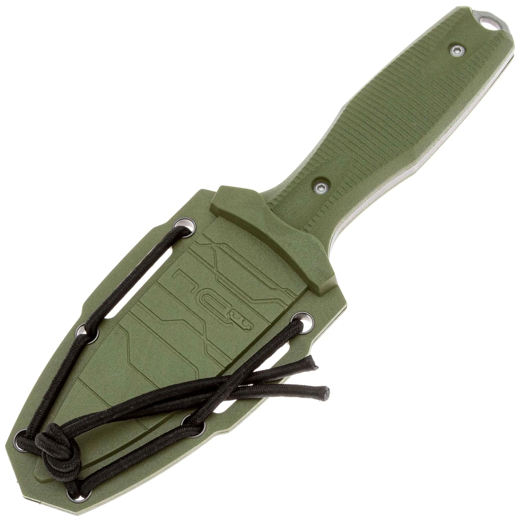 Нож NC Custom Grave 2.0 (AUS-8 Stonewash, Elastron Olive)