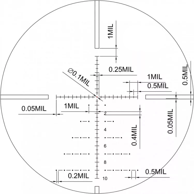 Прицел Vector Optics Paragon 5-25x56 GENII SFP