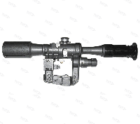 Прицел ПО 6x36 с подсветкой (установка на Тигр / сетка Полукрест / 6x36)