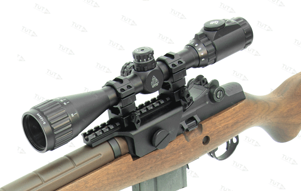 Оптический прицел Leapers True Hunter IE 3-9x40, 25.4 мм, AO, MilDot, подсв., кольца на Weaver/Picat